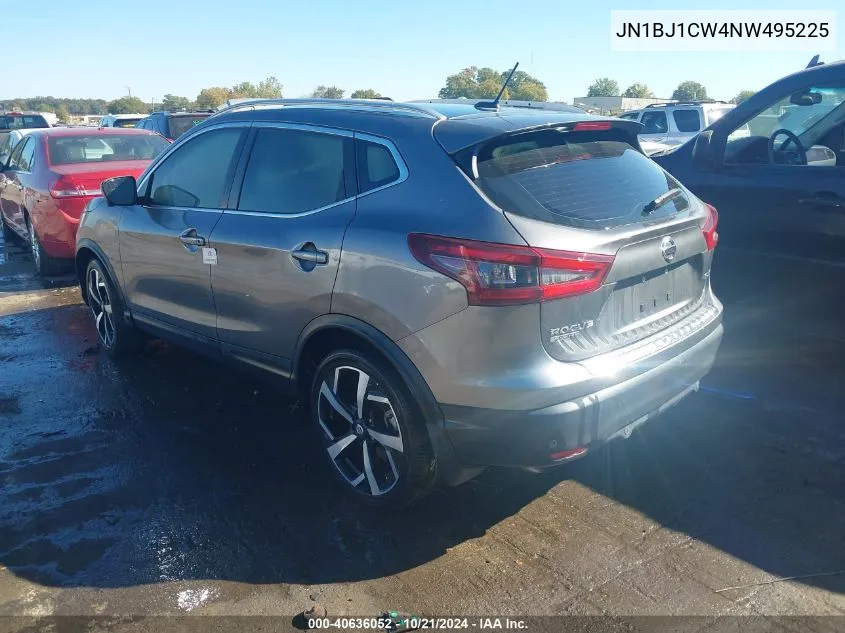 2022 Nissan Rogue Sport Sl Awd Xtronic Cvt VIN: JN1BJ1CW4NW495225 Lot: 40636052