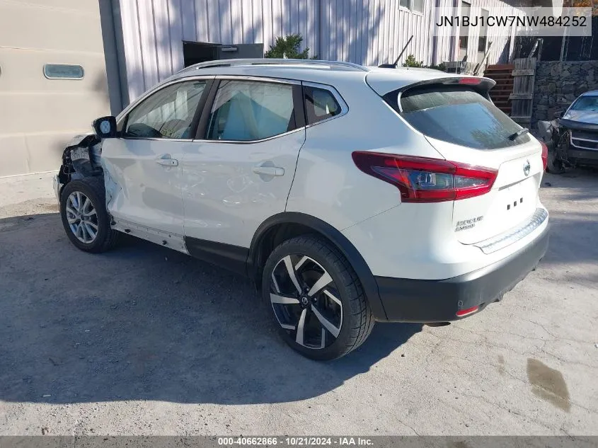 2022 Nissan Rogue Sport Sl Awd Xtronic Cvt VIN: JN1BJ1CW7NW484252 Lot: 40662866