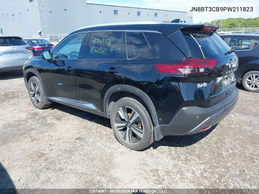 2023 Nissan Rogue VIN: JN8BT3CB9PW211823 Lot: 12074867