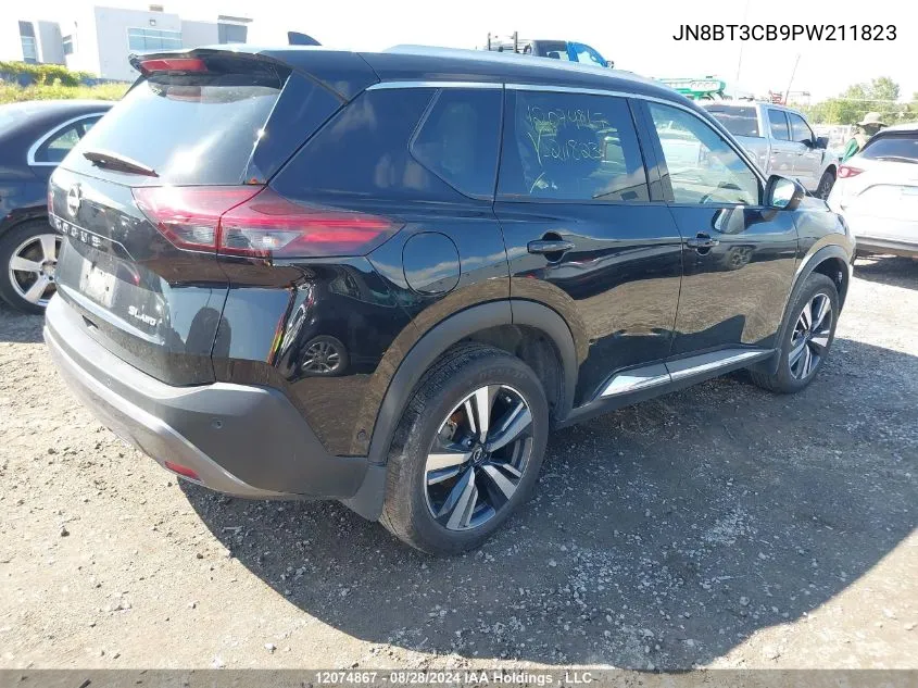 2023 Nissan Rogue VIN: JN8BT3CB9PW211823 Lot: 12074867