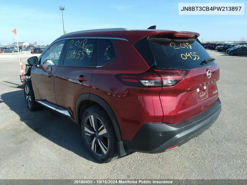 2023 Nissan Rogue Sl VIN: JN8BT3CB4PW213897 Lot: 20180455