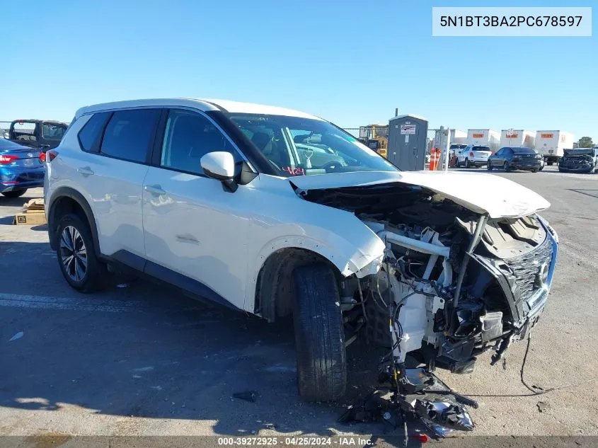 5N1BT3BA2PC678597 2023 Nissan Rogue Sv Fwd