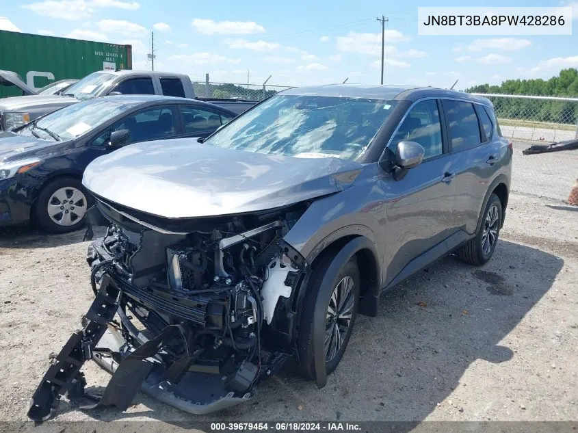 2023 Nissan Rogue Sv Fwd VIN: JN8BT3BA8PW428286 Lot: 39679454