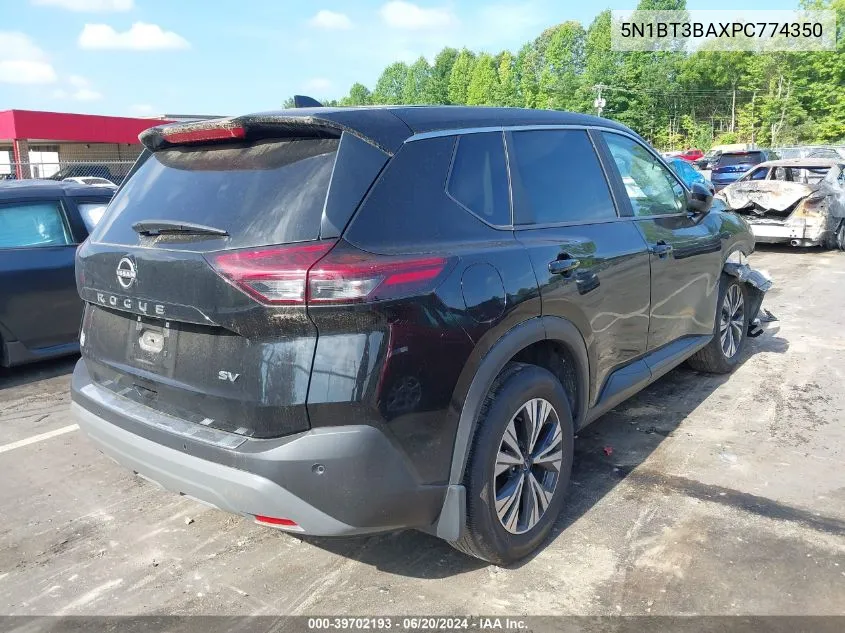 2023 Nissan Rogue Sv VIN: 5N1BT3BAXPC774350 Lot: 39702193