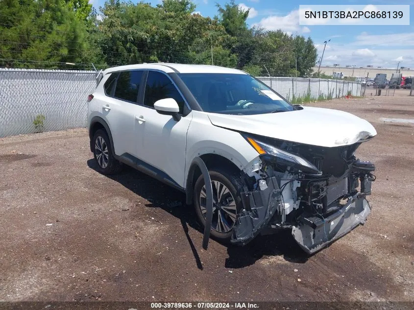 2023 Nissan Rogue Sv Fwd VIN: 5N1BT3BA2PC868139 Lot: 39789636