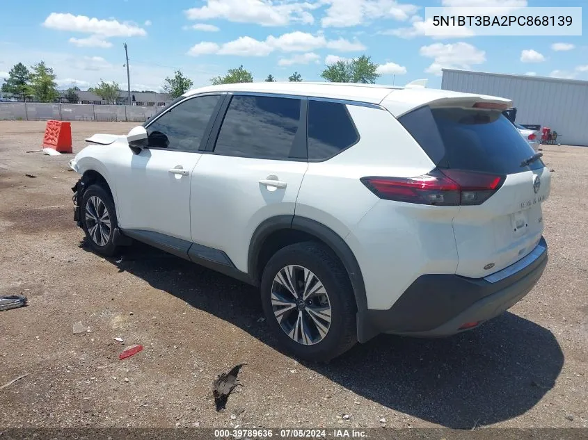 2023 Nissan Rogue Sv Fwd VIN: 5N1BT3BA2PC868139 Lot: 39789636