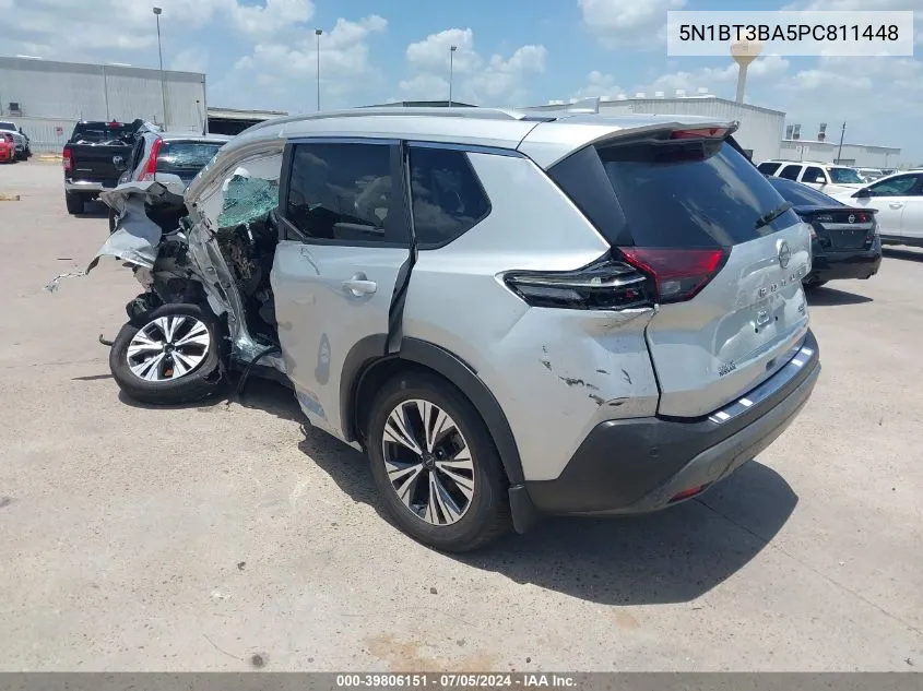 2023 Nissan Rogue Sv Fwd VIN: 5N1BT3BA5PC811448 Lot: 39806151