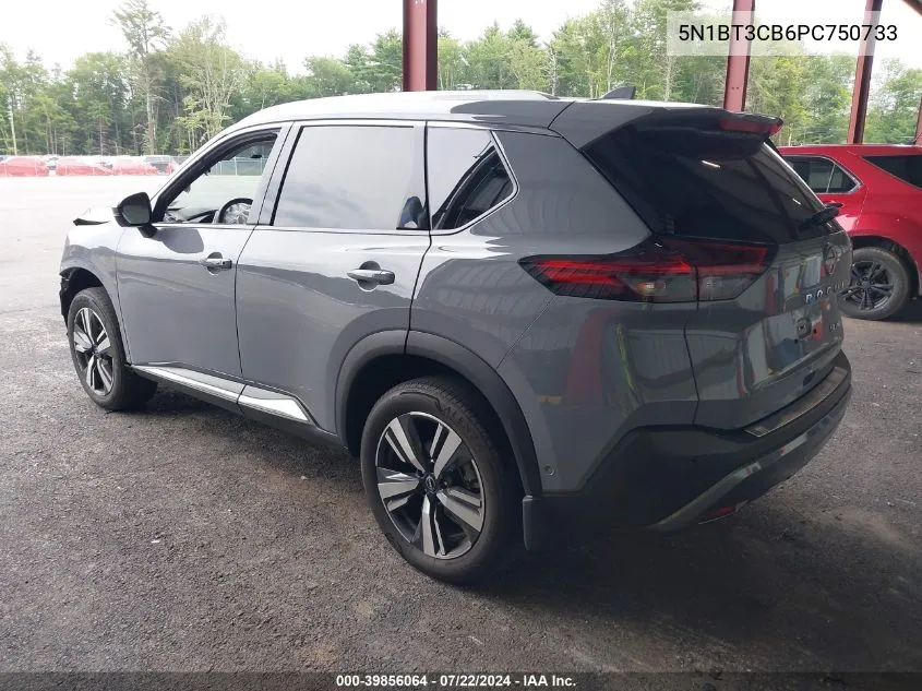 2023 Nissan Rogue Sl Intelligent Awd VIN: 5N1BT3CB6PC750733 Lot: 39856064