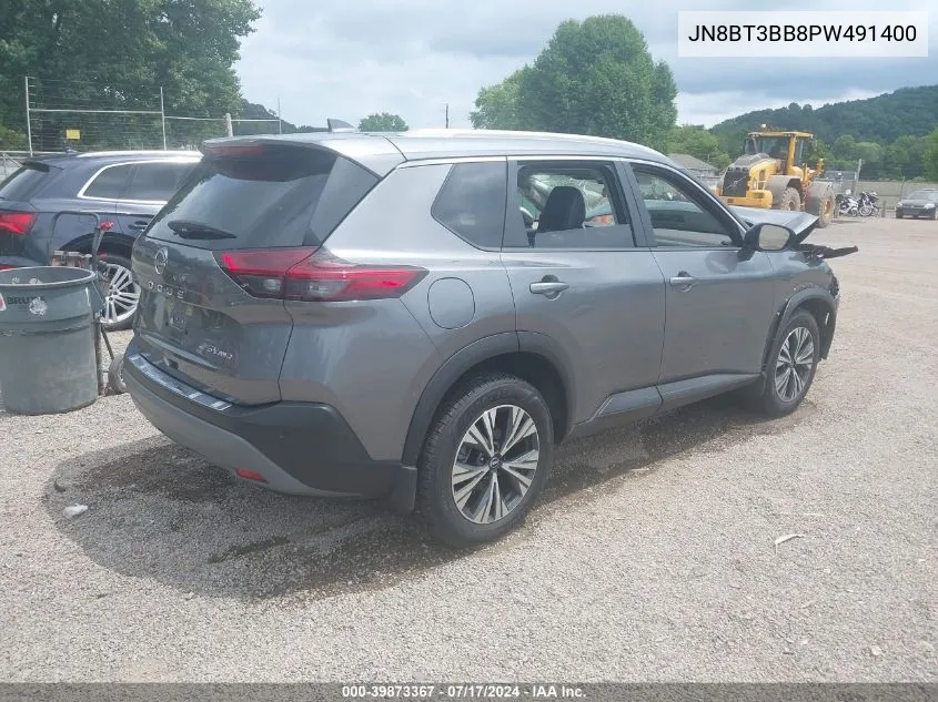 2023 Nissan Rogue Sv Intelligent Awd VIN: JN8BT3BB8PW491400 Lot: 39873367