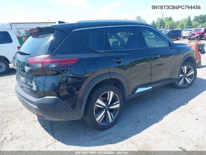 2023 Nissan Rogue Sl Intelligent Awd VIN: 5N1BT3CB6PC794456 Lot: 39877855