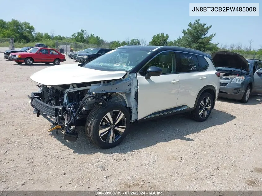 2023 Nissan Rogue Sl Intelligent Awd VIN: JN8BT3CB2PW485008 Lot: 39963739