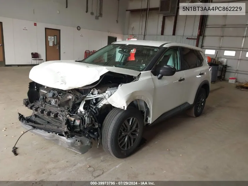 2023 Nissan Rogue S Fwd VIN: 5N1BT3AA4PC862229 Lot: 39973795