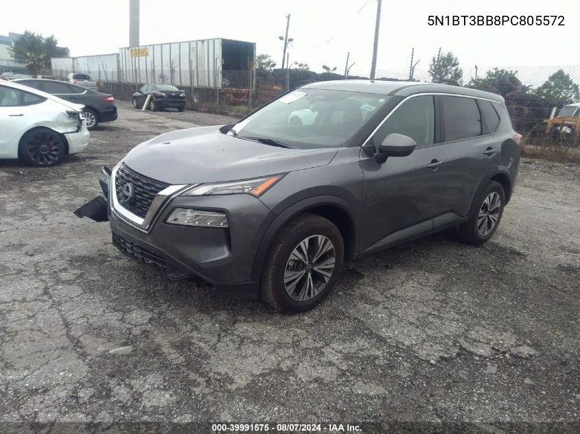 2023 Nissan Rogue Sv Intelligent Awd VIN: 5N1BT3BB8PC805572 Lot: 39991575