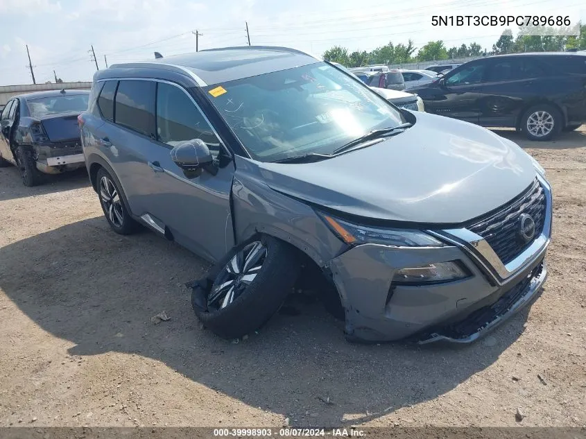 2023 Nissan Rogue Sl Intelligent Awd VIN: 5N1BT3CB9PC789686 Lot: 39998903