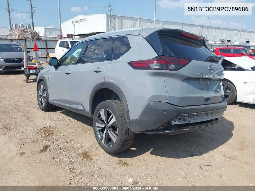 2023 Nissan Rogue Sl Intelligent Awd VIN: 5N1BT3CB9PC789686 Lot: 39998903