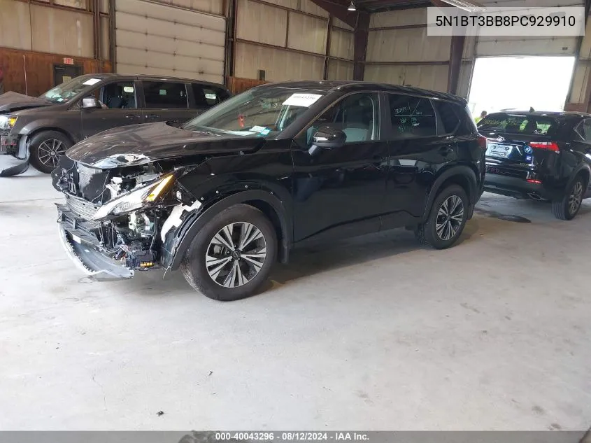 2023 Nissan Rogue Sv Intelligent Awd VIN: 5N1BT3BB8PC929910 Lot: 40043296