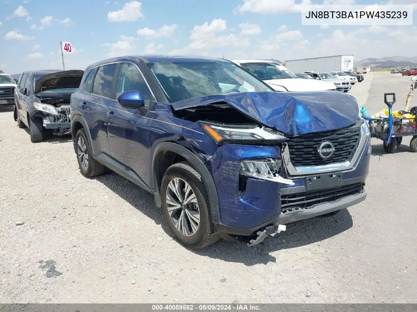 2023 Nissan Rogue Sv Fwd VIN: JN8BT3BA1PW435239 Lot: 40059582