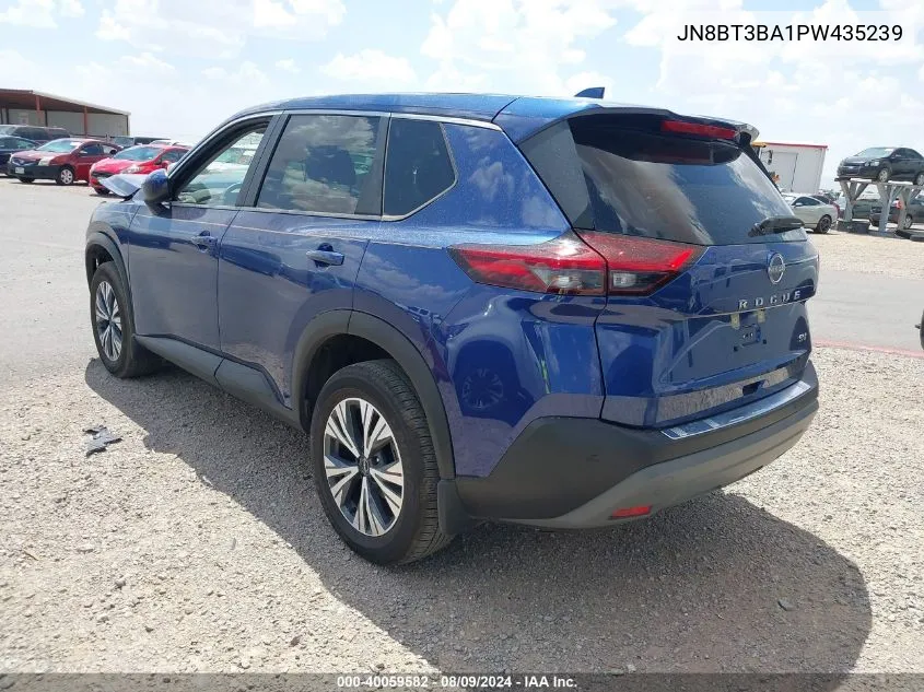 2023 Nissan Rogue Sv Fwd VIN: JN8BT3BA1PW435239 Lot: 40059582