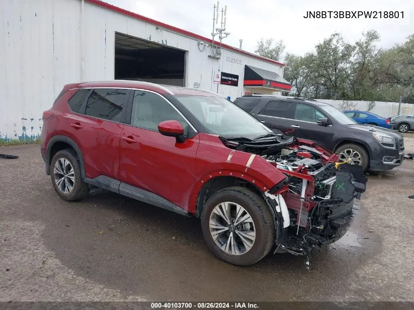 2023 Nissan Rogue Sv Intelligent Awd VIN: JN8BT3BBXPW218801 Lot: 40103700