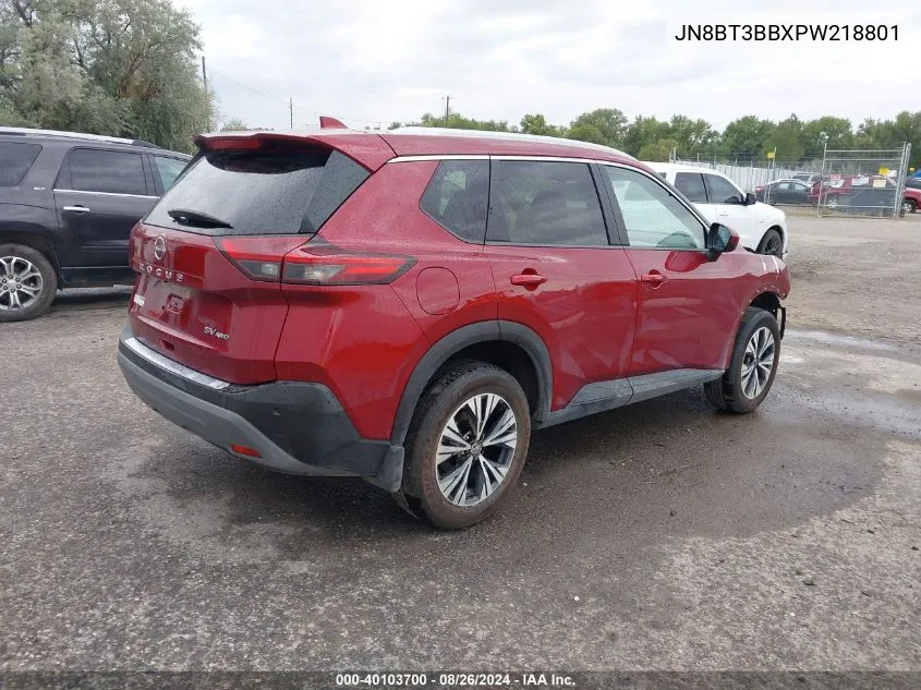 JN8BT3BBXPW218801 2023 Nissan Rogue Sv Intelligent Awd