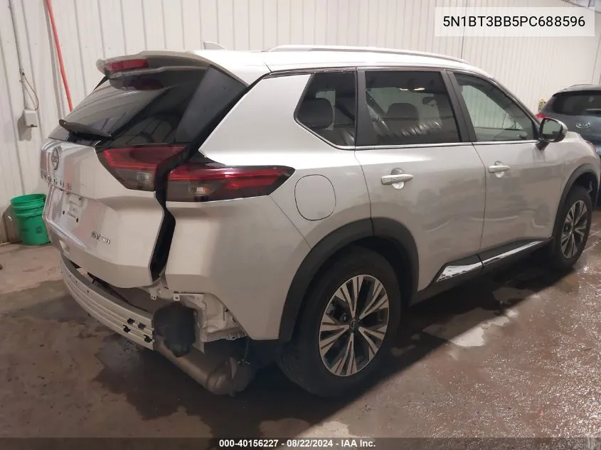 2023 Nissan Rogue Sv Intelligent Awd VIN: 5N1BT3BB5PC688596 Lot: 40156227