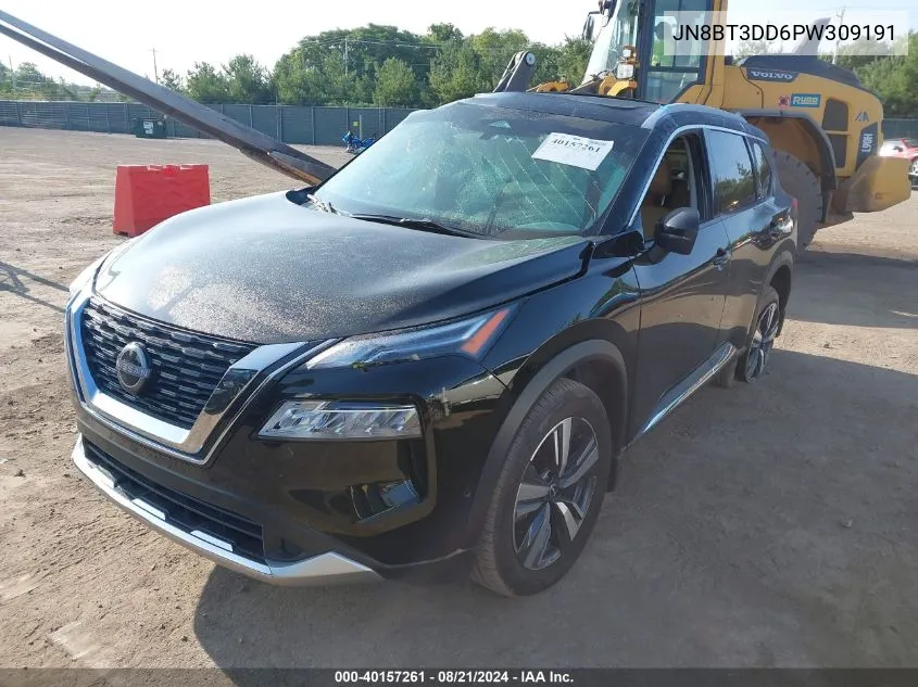 2023 Nissan Rogue Platinum VIN: JN8BT3DD6PW309191 Lot: 40157261