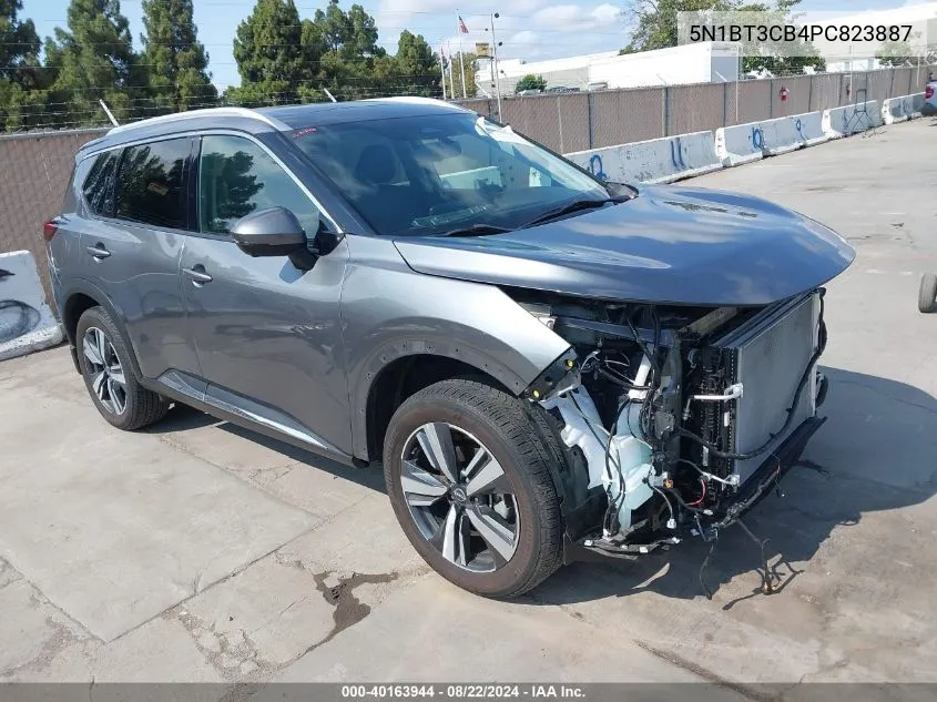 2023 Nissan Rogue Sl Intelligent Awd VIN: 5N1BT3CB4PC823887 Lot: 40163944