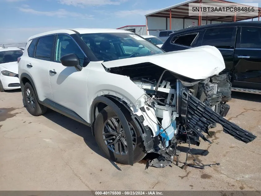 2023 Nissan Rogue S Fwd VIN: 5N1BT3AA1PC884866 Lot: 40175500