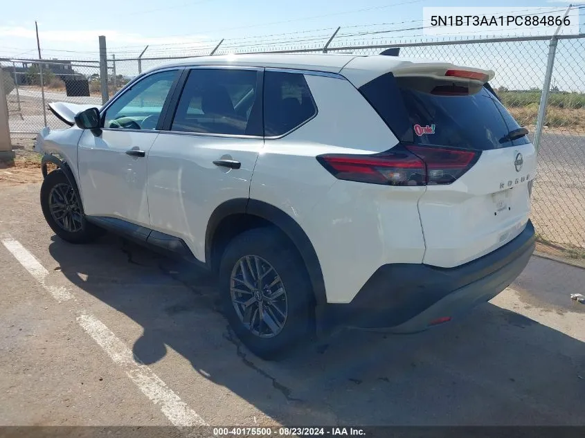 2023 Nissan Rogue S Fwd VIN: 5N1BT3AA1PC884866 Lot: 40175500