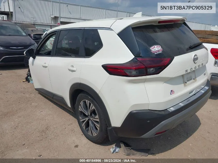 2023 Nissan Rogue Sv Fwd VIN: 5N1BT3BA7PC905329 Lot: 40184986