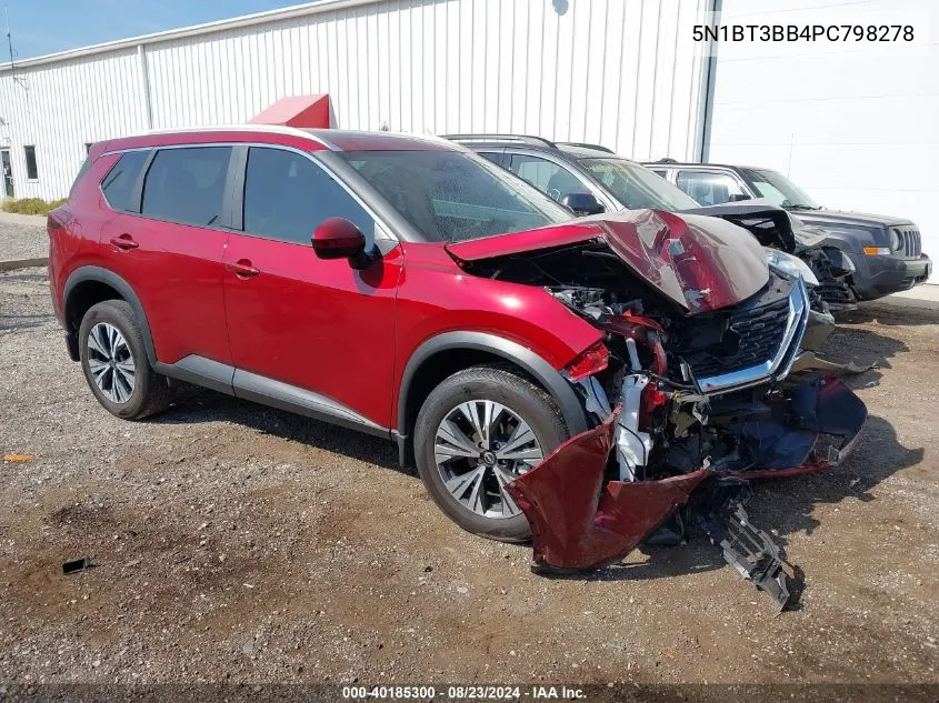 5N1BT3BB4PC798278 2023 Nissan Rogue Sv Intelligent Awd