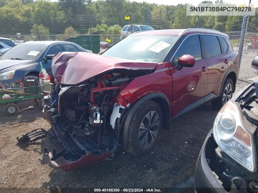 5N1BT3BB4PC798278 2023 Nissan Rogue Sv Intelligent Awd