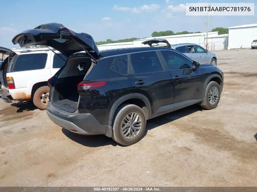 2023 Nissan Rogue S Fwd VIN: 5N1BT3AA8PC781976 Lot: 40192307