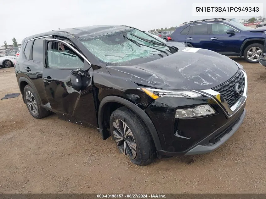 2023 Nissan Rogue Sv Fwd VIN: 5N1BT3BA1PC949343 Lot: 40198157