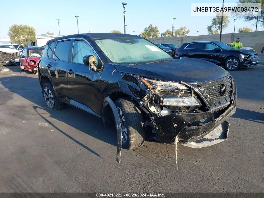 2023 Nissan Rogue Sv Fwd VIN: JN8BT3BA9PW008472 Lot: 40213222