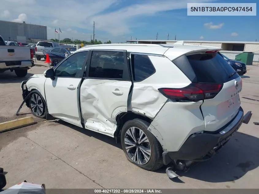 2023 Nissan Rogue Sv Fwd VIN: 5N1BT3BA0PC947454 Lot: 40217202