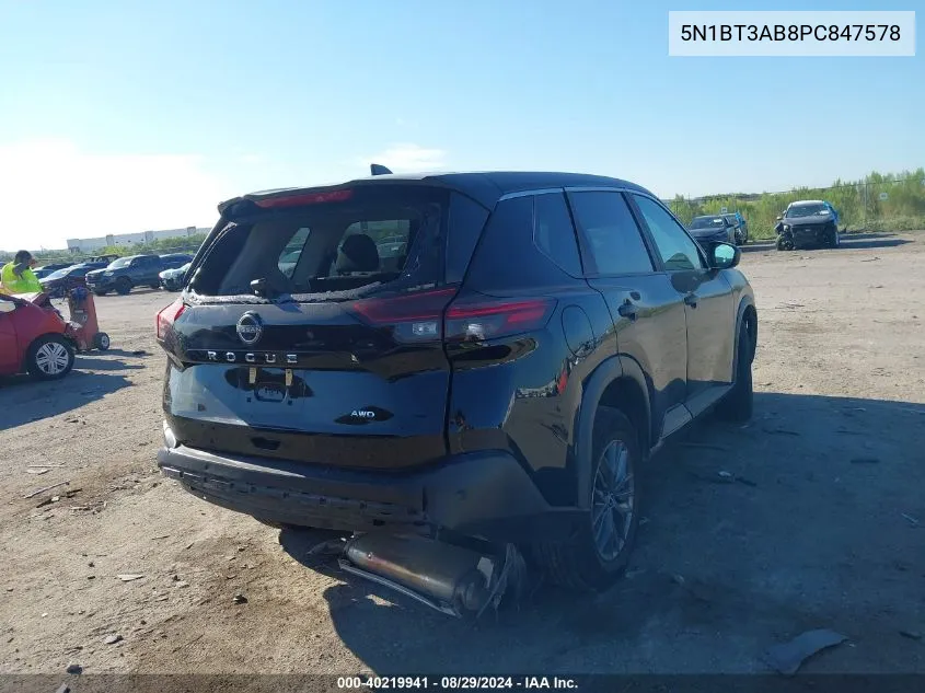 5N1BT3AB8PC847578 2023 Nissan Rogue S Intelligent Awd