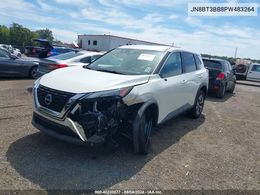 2023 Nissan Rogue Sv Intelligent Awd VIN: JN8BT3BB8PW483264 Lot: 40230077