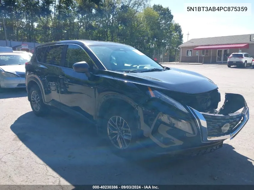 2023 Nissan Rogue S Intelligent Awd VIN: 5N1BT3AB4PC875359 Lot: 40230386