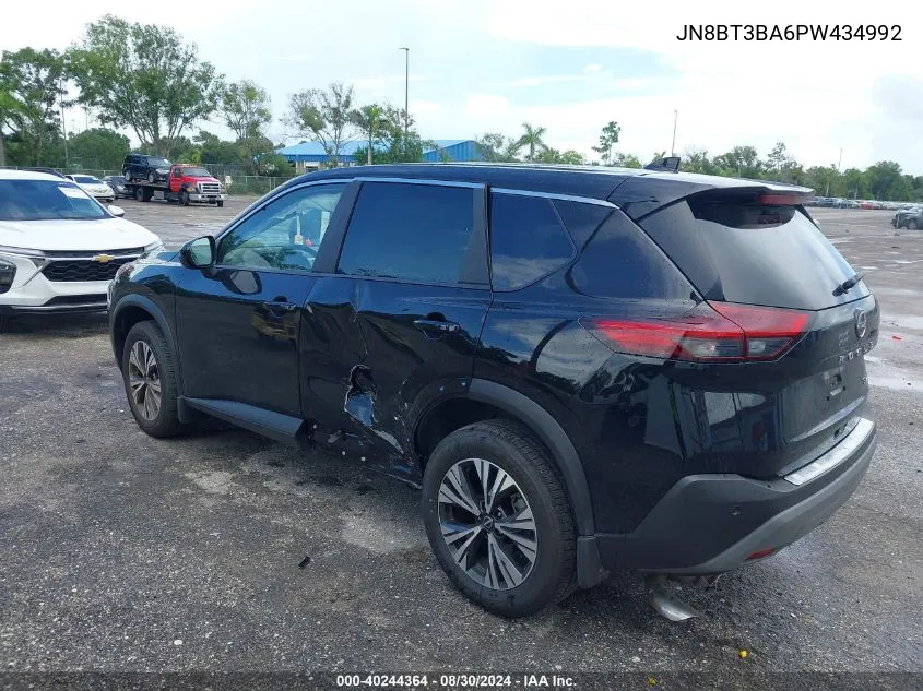 2023 Nissan Rogue Sv Fwd VIN: JN8BT3BA6PW434992 Lot: 40244364