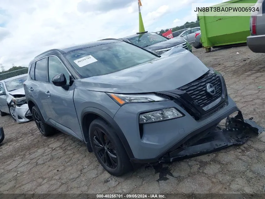 JN8BT3BA0PW006934 2023 Nissan Rogue Sv Fwd