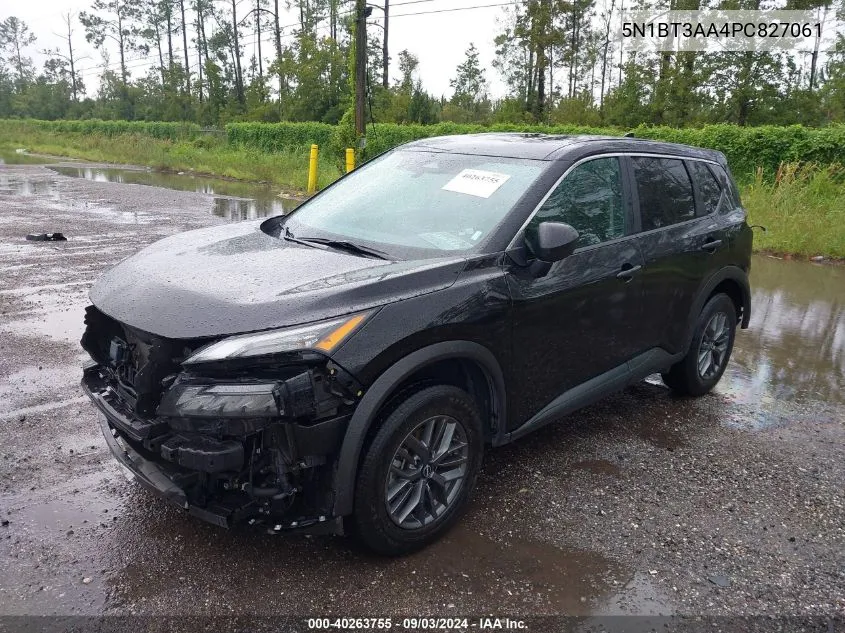 2023 Nissan Rogue S Fwd VIN: 5N1BT3AA4PC827061 Lot: 40263755