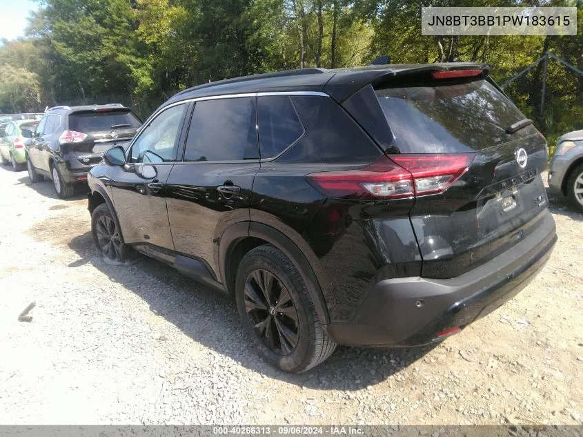 2023 Nissan Rogue Sv Intelligent Awd VIN: JN8BT3BB1PW183615 Lot: 40266313