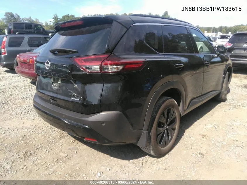 2023 Nissan Rogue Sv Intelligent Awd VIN: JN8BT3BB1PW183615 Lot: 40266313