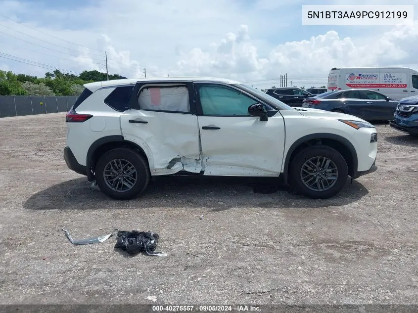 2023 Nissan Rogue S Fwd VIN: 5N1BT3AA9PC912199 Lot: 40275557