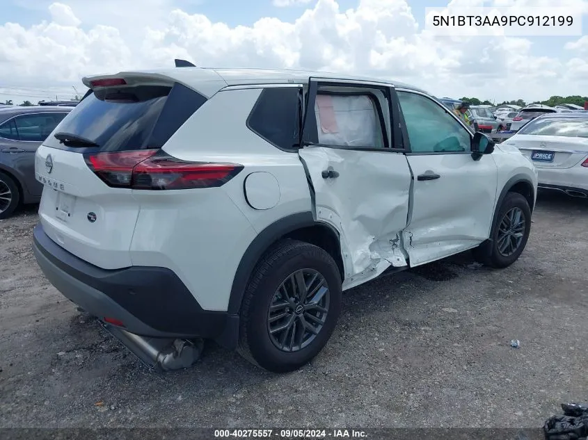 2023 Nissan Rogue S Fwd VIN: 5N1BT3AA9PC912199 Lot: 40275557