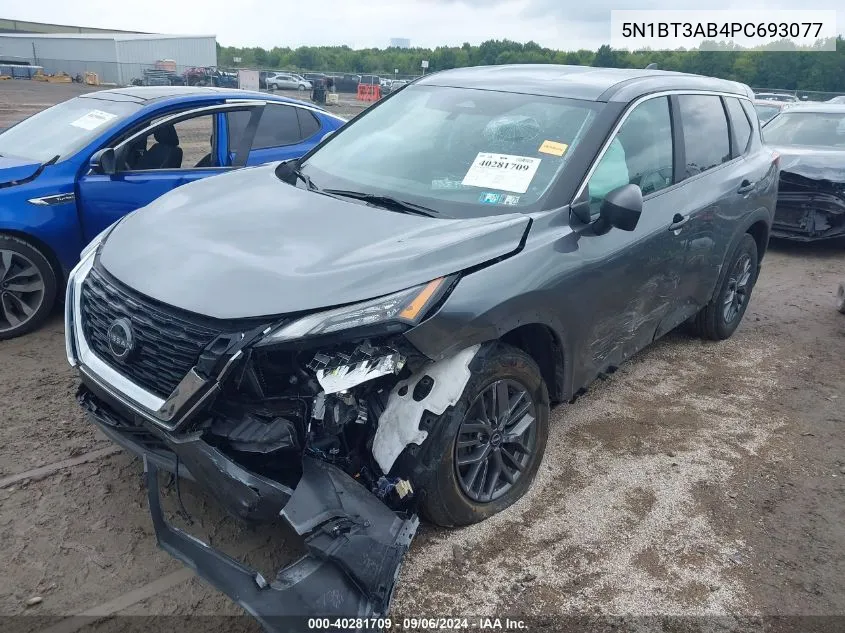 2023 Nissan Rogue S Intelligent Awd VIN: 5N1BT3AB4PC693077 Lot: 40281709