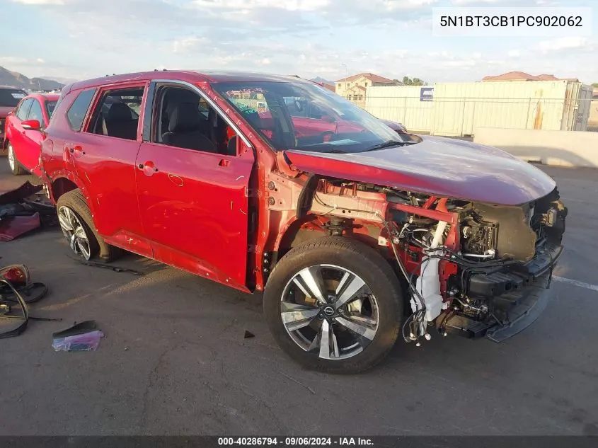 2023 Nissan Rogue Sl VIN: 5N1BT3CB1PC902062 Lot: 40286794