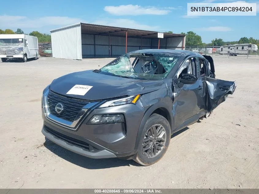 2023 Nissan Rogue S Intelligent Awd VIN: 5N1BT3AB4PC894204 Lot: 40288645