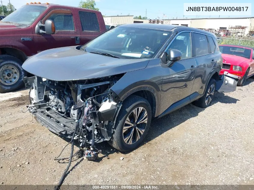 2023 Nissan Rogue Sv Fwd VIN: JN8BT3BA8PW004817 Lot: 40291551